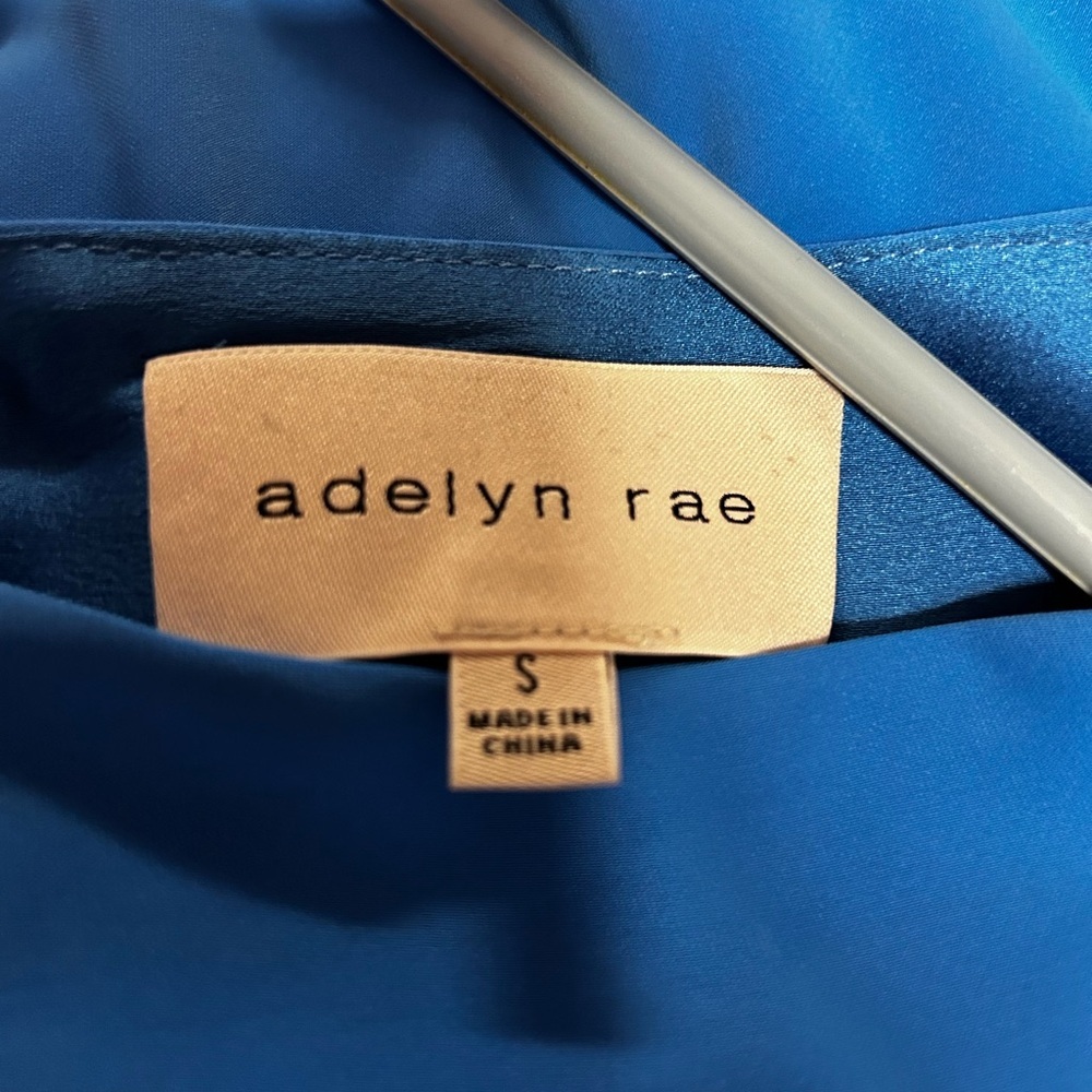 Adelyn Rae Blue FREIJA FIT & FLARE DRESS - Picture 6 of 7